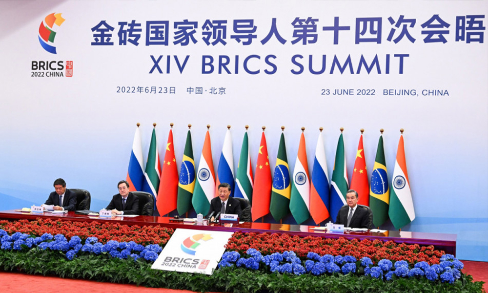 Participation a la reunion BRICS